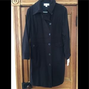 Calvin Klein Women’s Pea Coat (Brown)